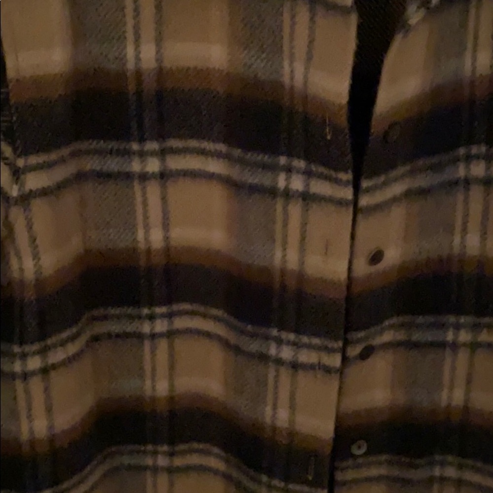 VINTAGE TALBOTS PLAID SHIRT - Picture 3 of 3